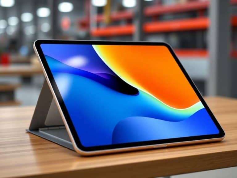 iPad Pro in portrait mode