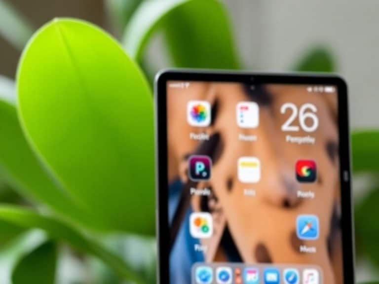 iPadOS 26 home screen on an iPad