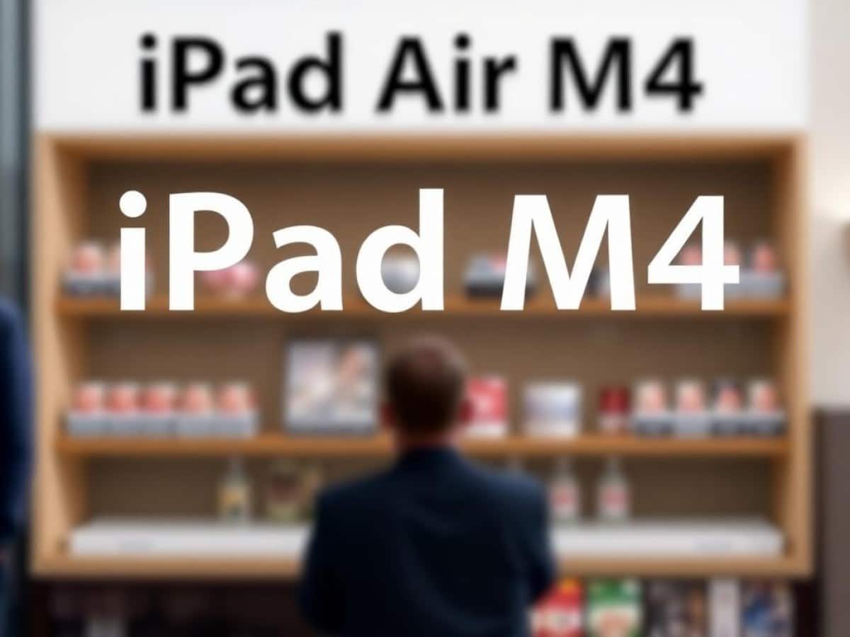 L'iPad Air M4 attendu en début d'année 2026
