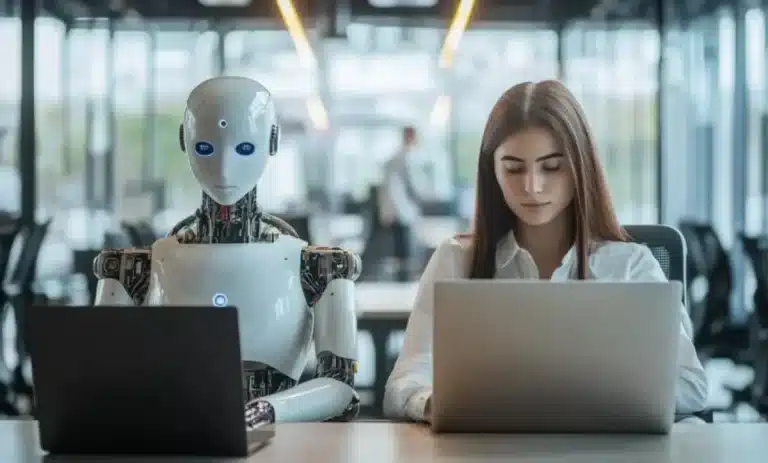 Like something out of a movie this AI robot managed to get all its colleagues to leave work on time