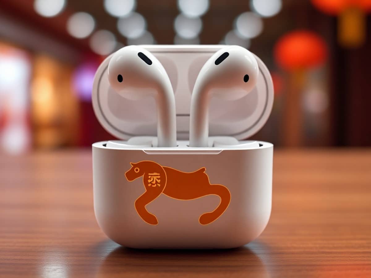Des AirPods Pro 3 spéciaux pour l'année du cheval en Asie