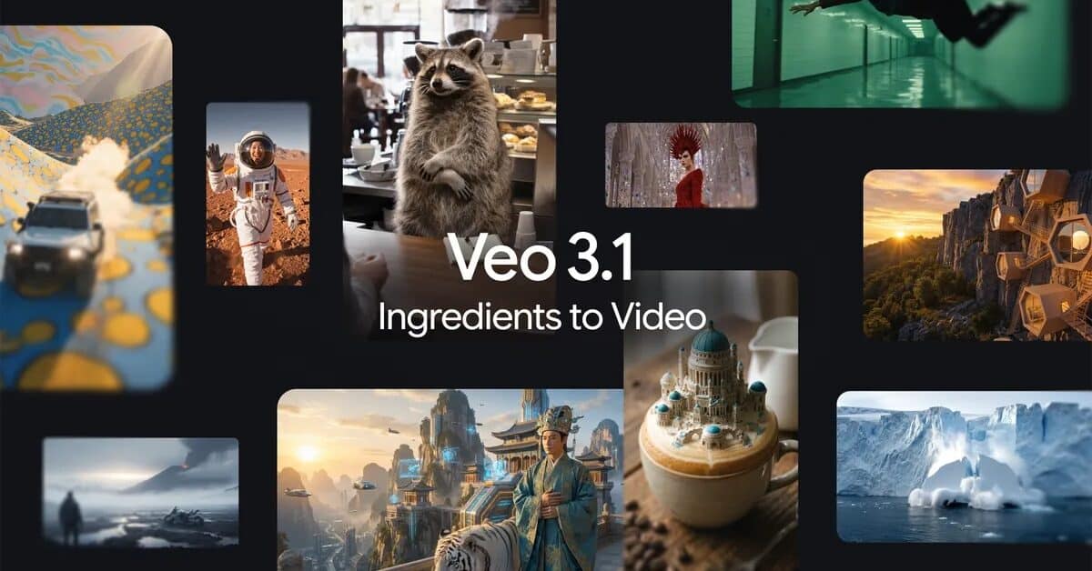 Vidéos verticales, cohérence visuelle et 4K : Google renforce Veo 3.1