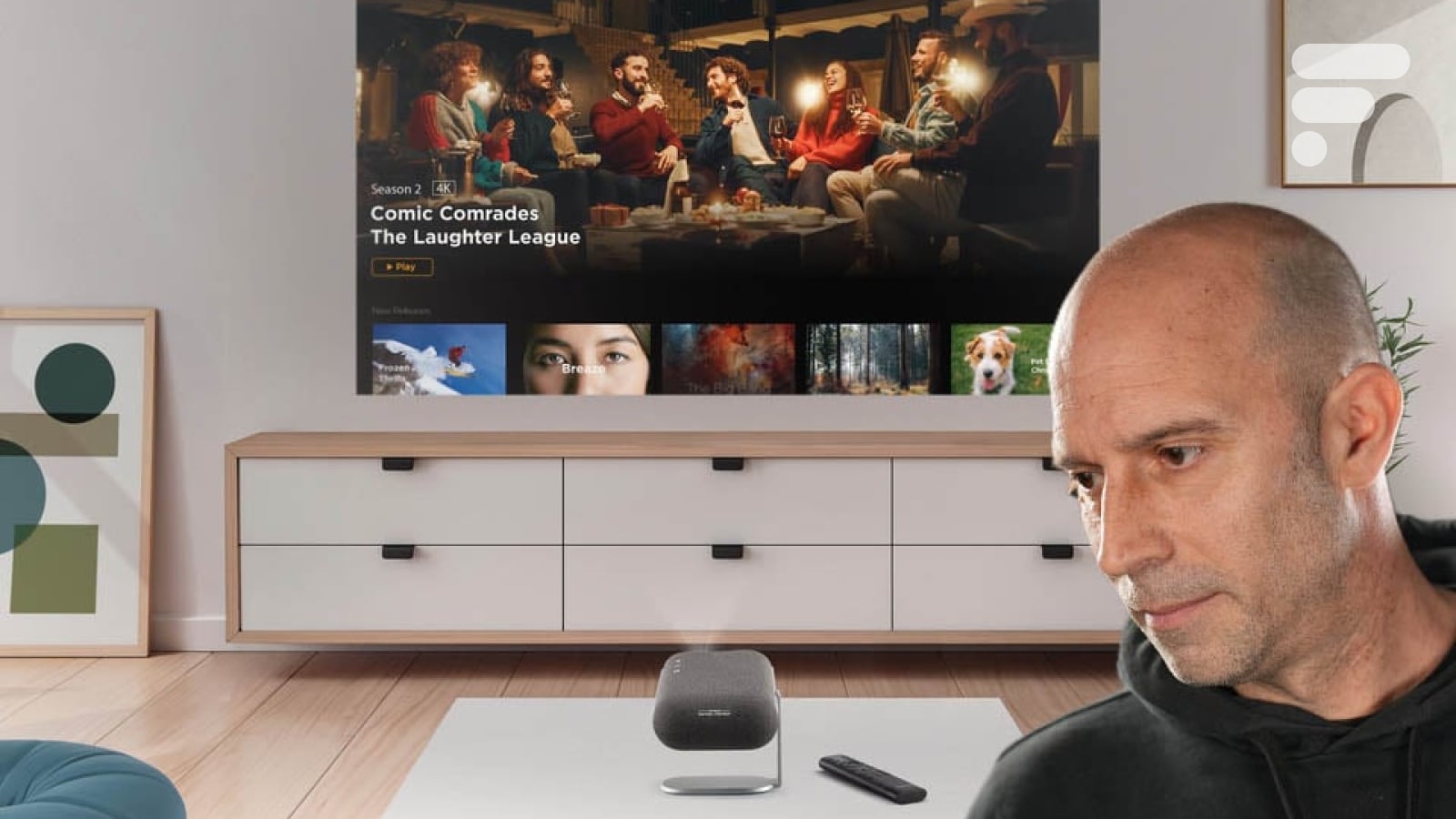 Test ViewSonic M1B Max : le mini vidéoprojecteur portable Google TV à moins de 500 euros