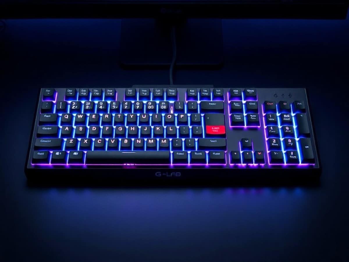 Test du clavier The G-Lab Keyz Elite 400 WG : un clavier ambitieux à moins de 100 €