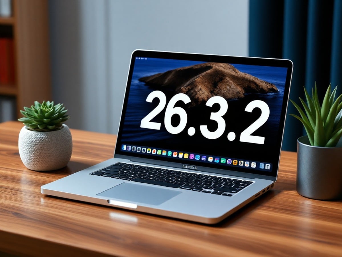 macOS 26.3.2 : une mise à jour dès le lancement pour le MacBook Neo