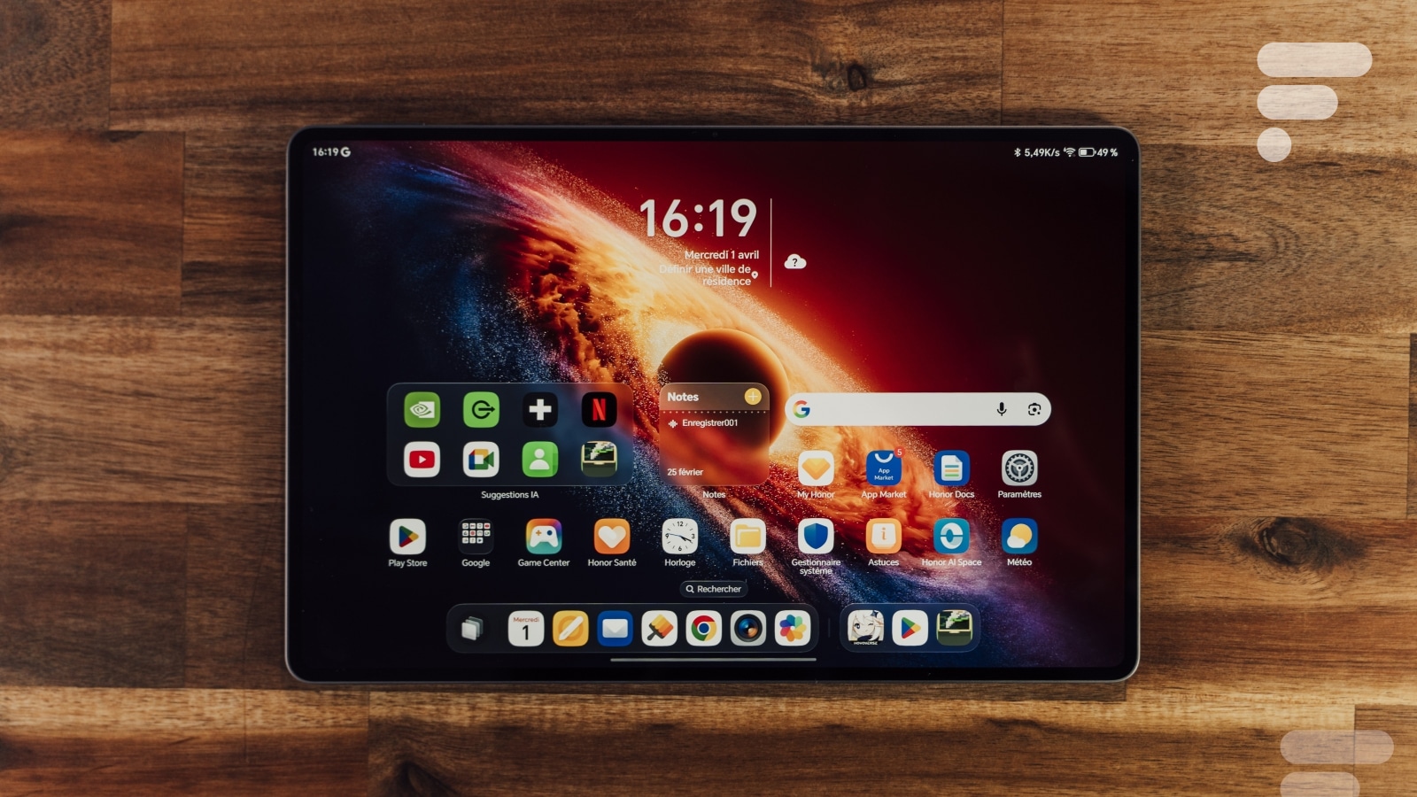 J’ai testé la tablette la plus fine du monde qui veut détrôner l’iPad Pro