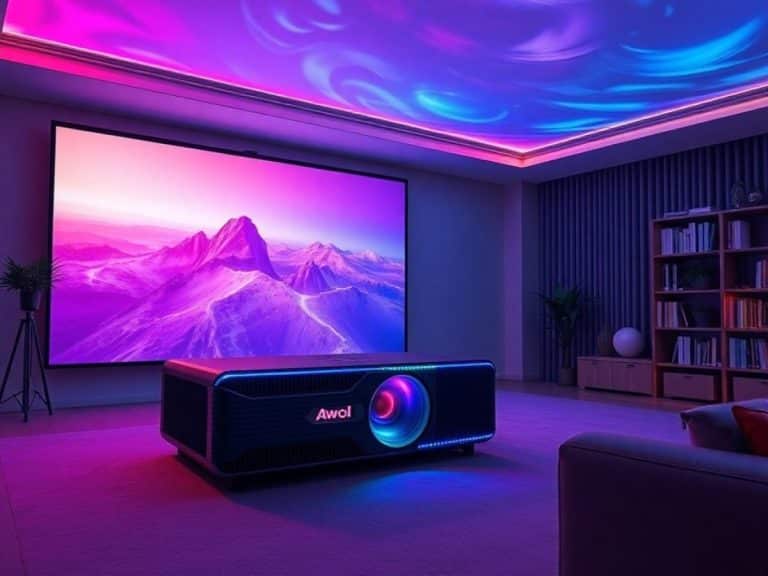 J’ai testé le Awol Vision Aetherion Max : le vidéoprojecteur ultra courte focale qui vise les sommets