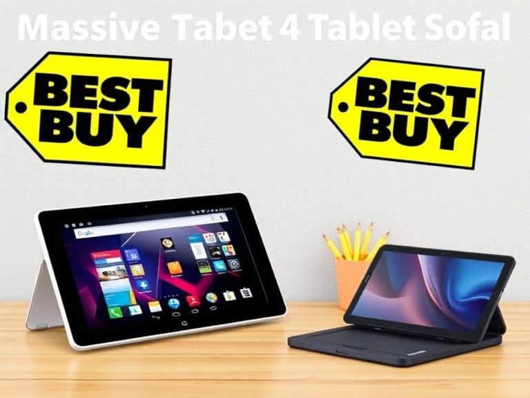 Massive Android Tablet Sale at Best Buy: Top 4 Back-to-School Deals Starting at $249!