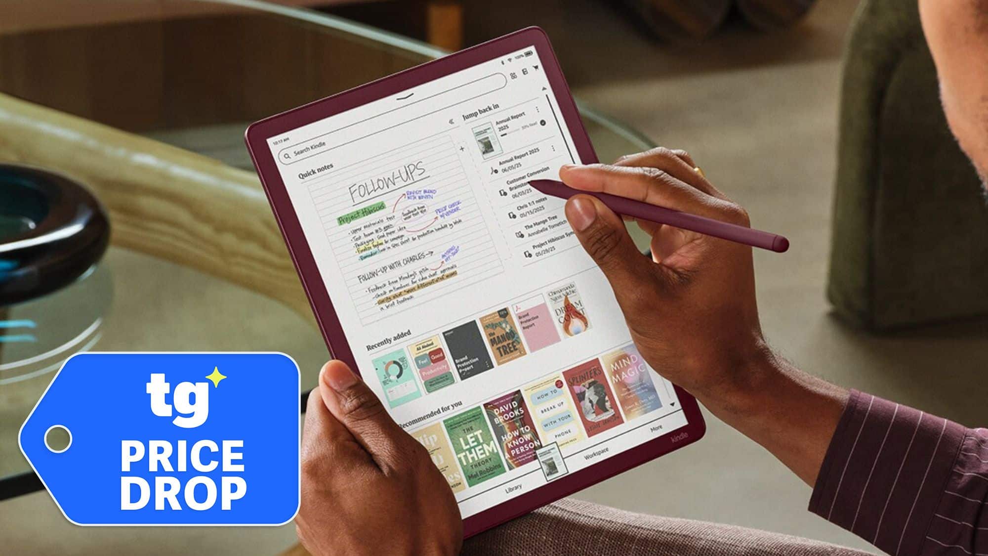 The 'Cadillac of Kindles' is $150 off at Best Buy and a great e-reader for back to school