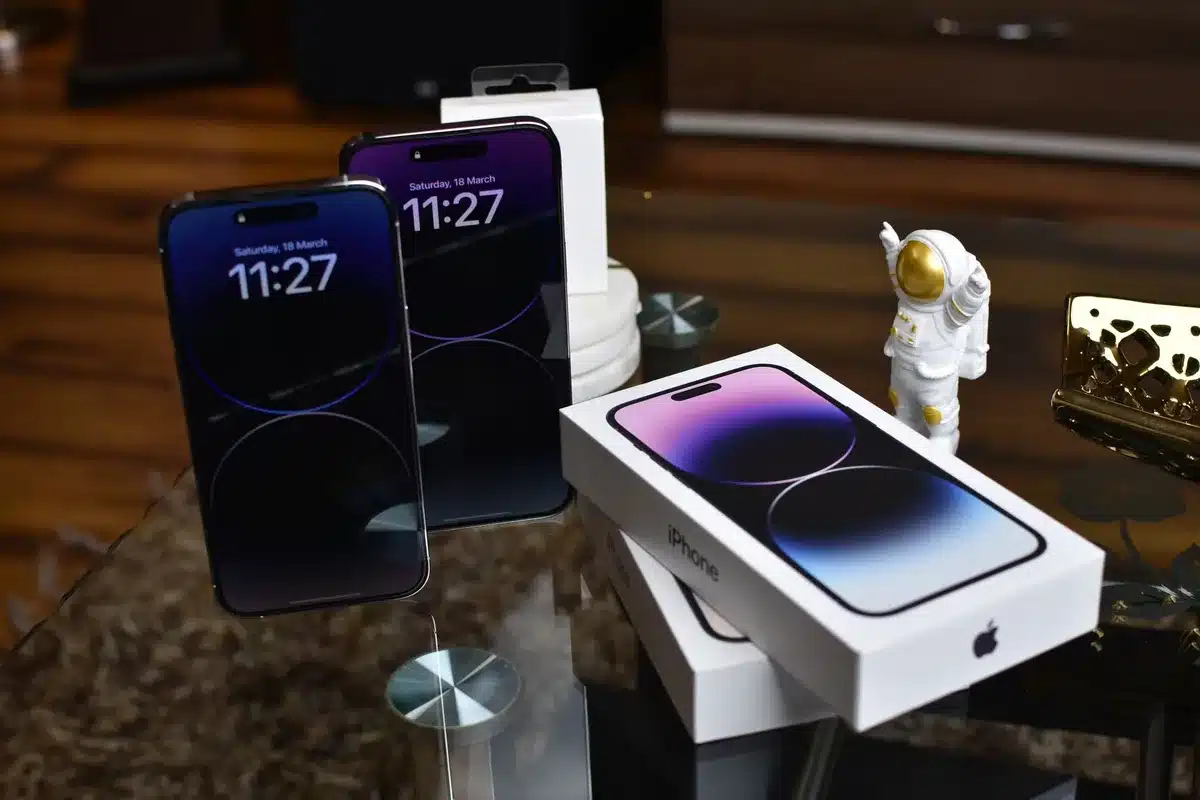 Latest iPhone Pro models showcasing advanced camera and display technology