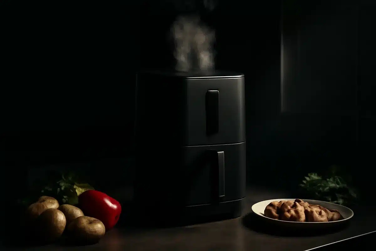 Tested: Philips Air Fryer Vertical Duo Series 4000 - Double Basket's Handy Yet Bulky Design